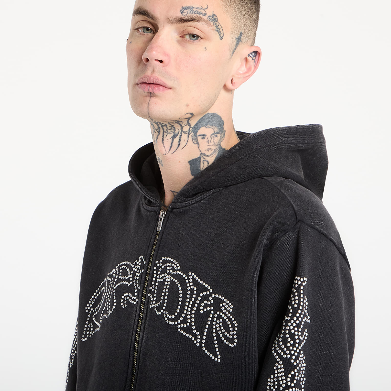 Felpe RIPNDIP Pretty Flacko Zip Hoodie Black/ Charcoal
