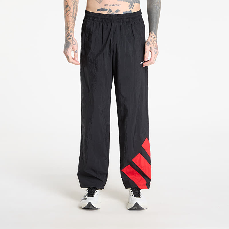 adidas Adicolor Blocked Tracksuit Bottoms Black/ Better Scarlet