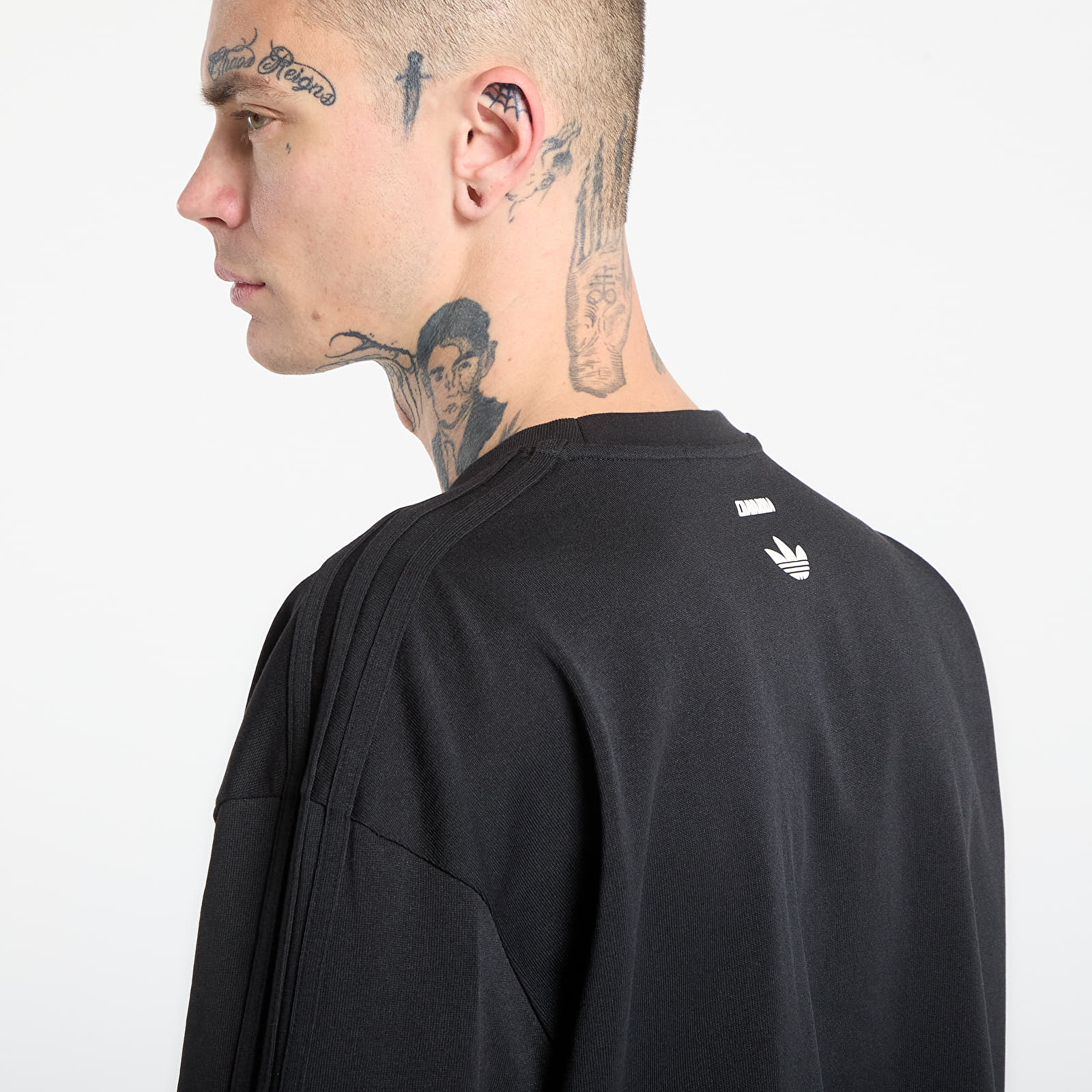 Majice T-shirt adidas x Willy Chavarria Logo Ss Tee Black