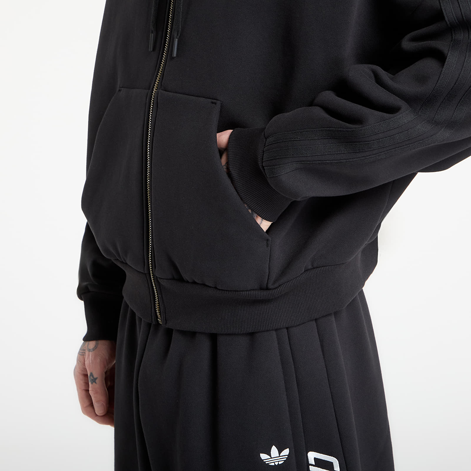 Hoodies och sweatshirts adidas x Willy Chavarria Zip Hoodie Black