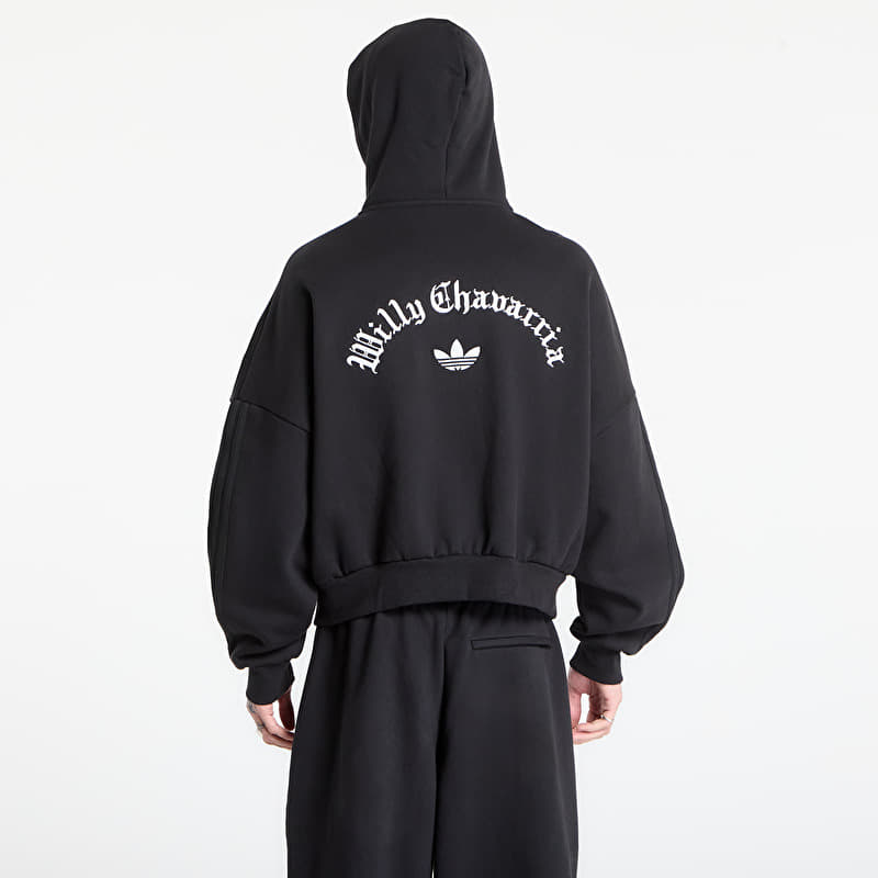 adidas Chavarria Heavyweight Zip Hoodie Black | Footshop