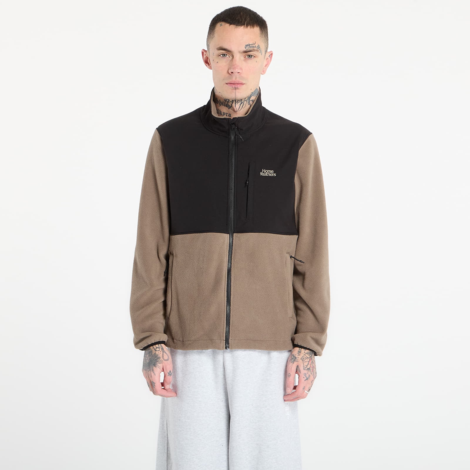 Hettegensere og sweatshirts Horsefeathers Duval Fleece Sweatshirt Taupe