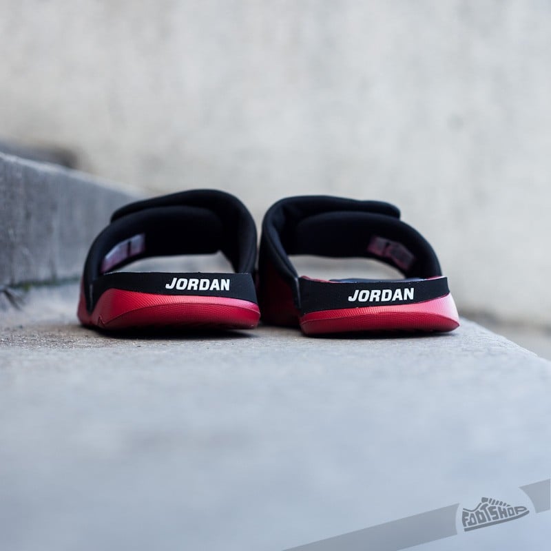 Sko til mænd Jordan Hydro 4 Black/White-Gym Red