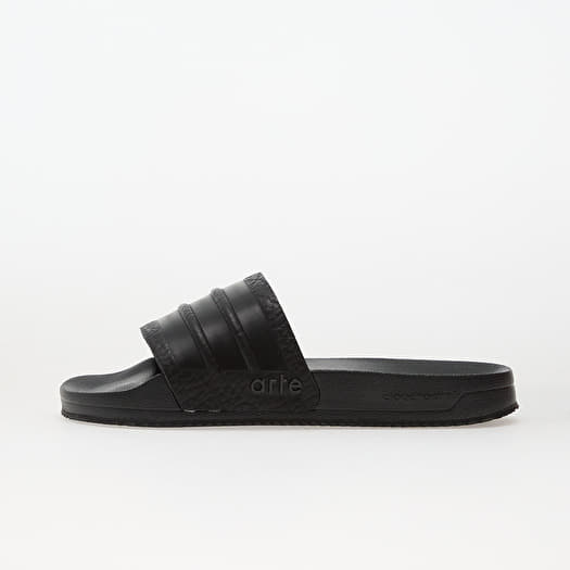 adidas x arte Adilette Slides Core Black/ Core Black/ Core Black