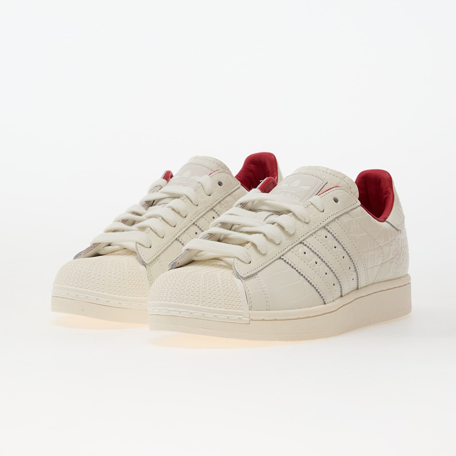 Muške tenisice adidas Superstar II Core White/ Core White/ Better Scarlet