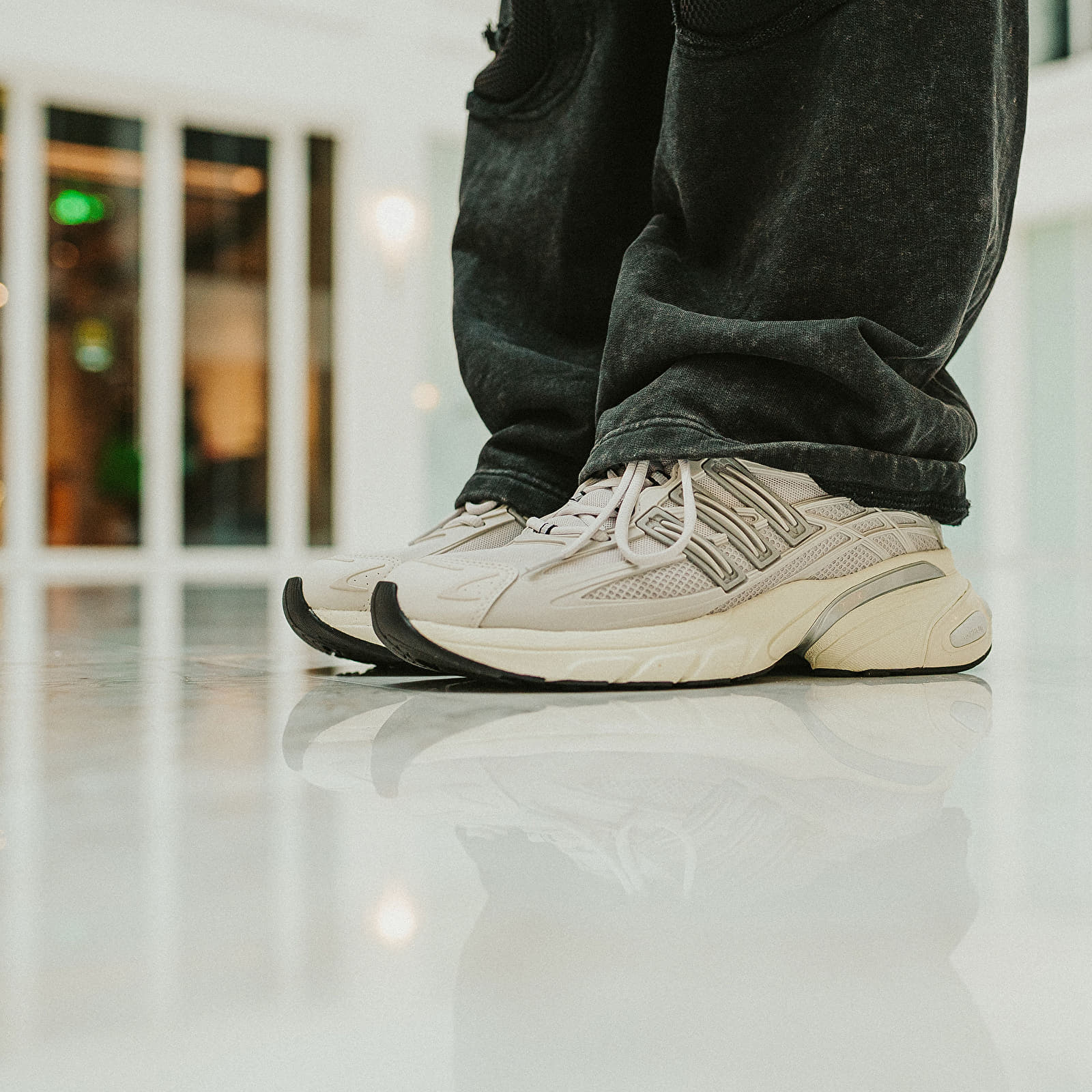 Herren Sneaker und Schuhe adidas Adistar Xlg 2.0 Grey One/ Silver Metallic/ Grey Two