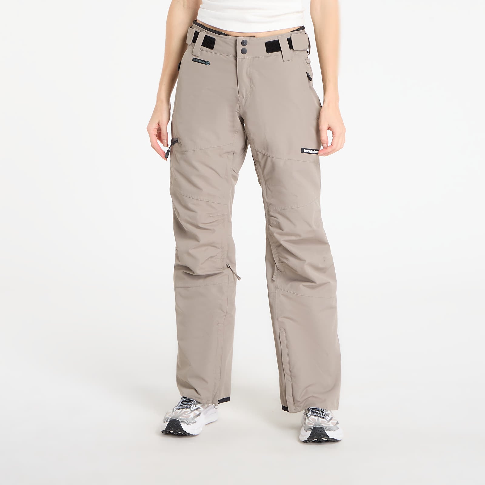 Bikses Horsefeathers Lotte Ii Shell Pants Taupe