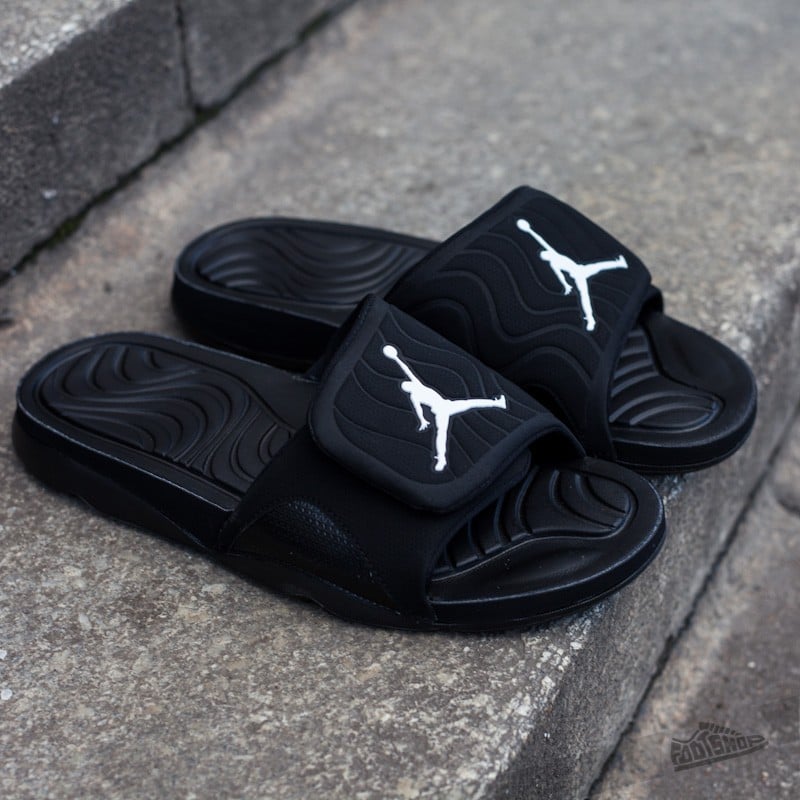 Scarpe uomo Jordan Hydro 4 Black/White-Black