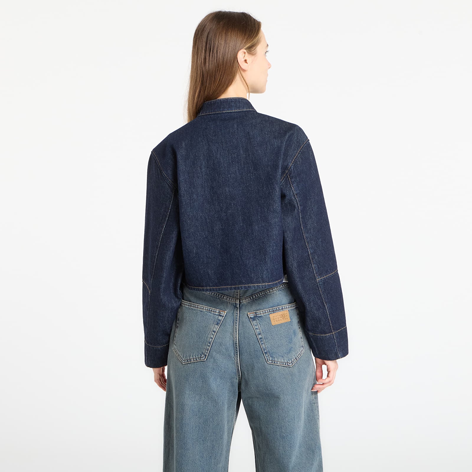 Jakas Calvin Klein Jeans Zip Denim Jacket Blue