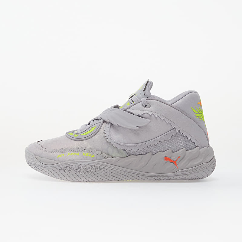 Puma MB.05 Metallic Vibrant Silver-Yellow Alert-Glowing Red