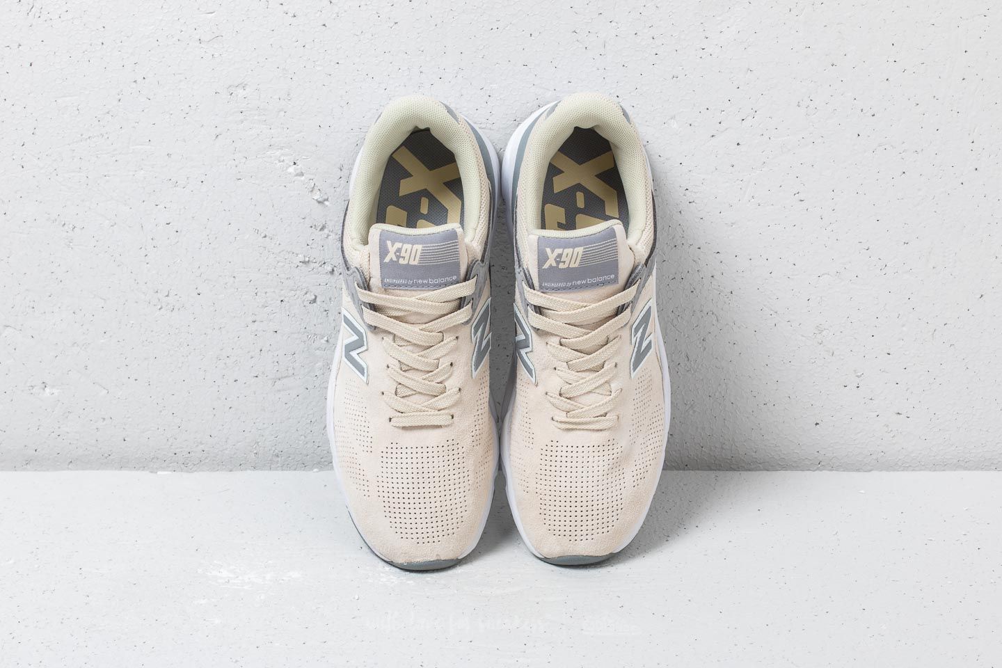 New balance top x90 enfant beige