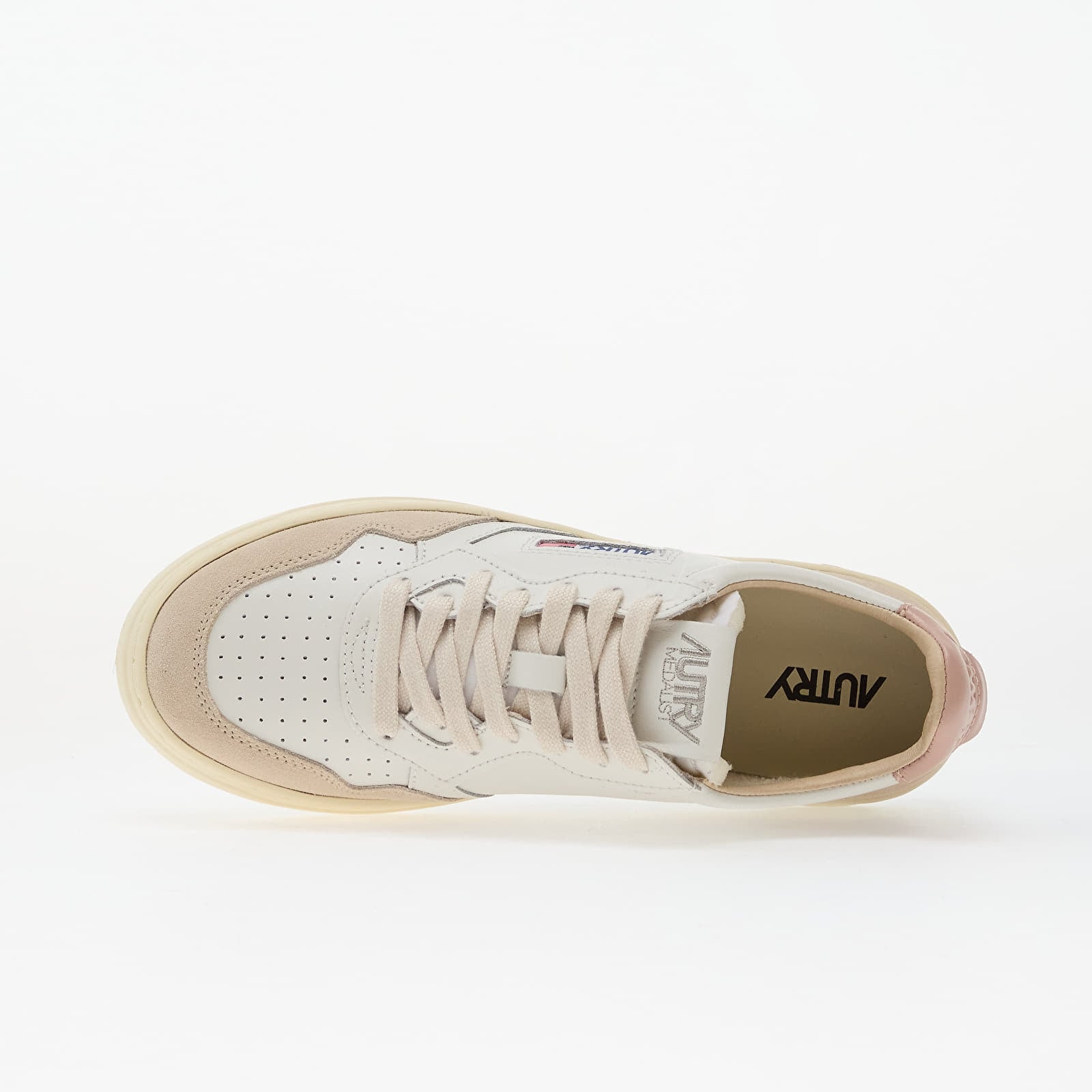 Skor för kvinnor Autry Medalist Low Wom Leat/ Suede White/ Pow