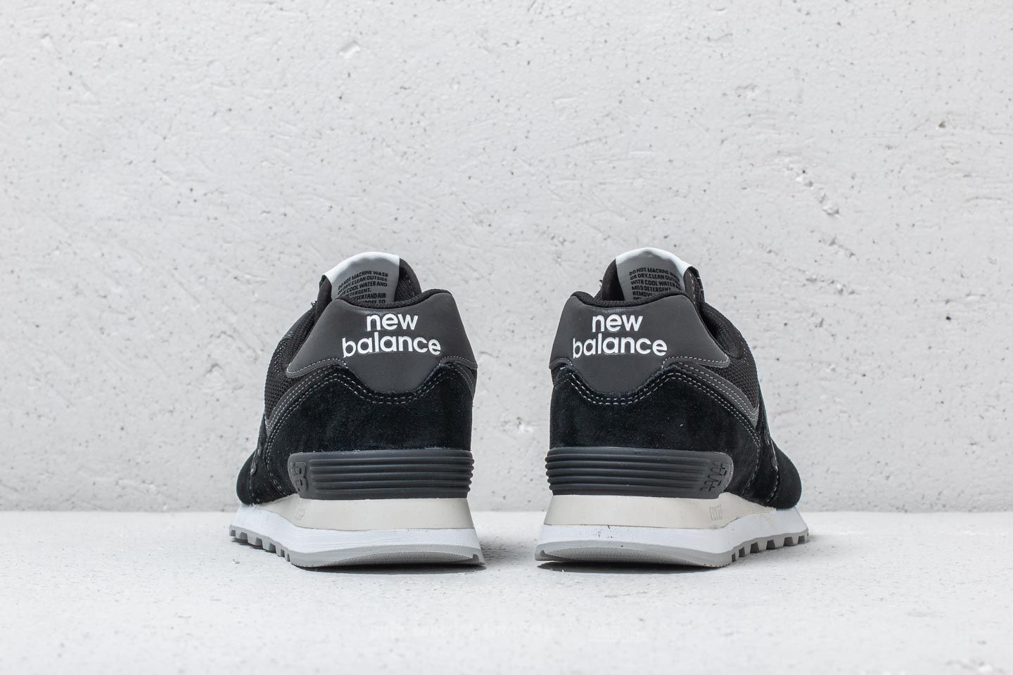Scarpe uomo New Balance 574 Black/ White
