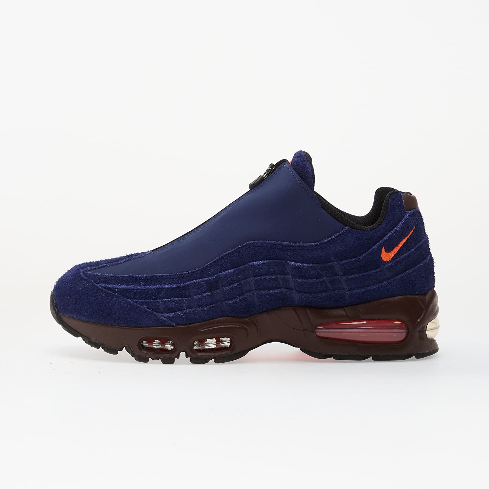 Herren Sneaker und Schuhe Nike Air Max 95 Big Bubble Loyal Blue/ Hyper Crimson-El Dorado
