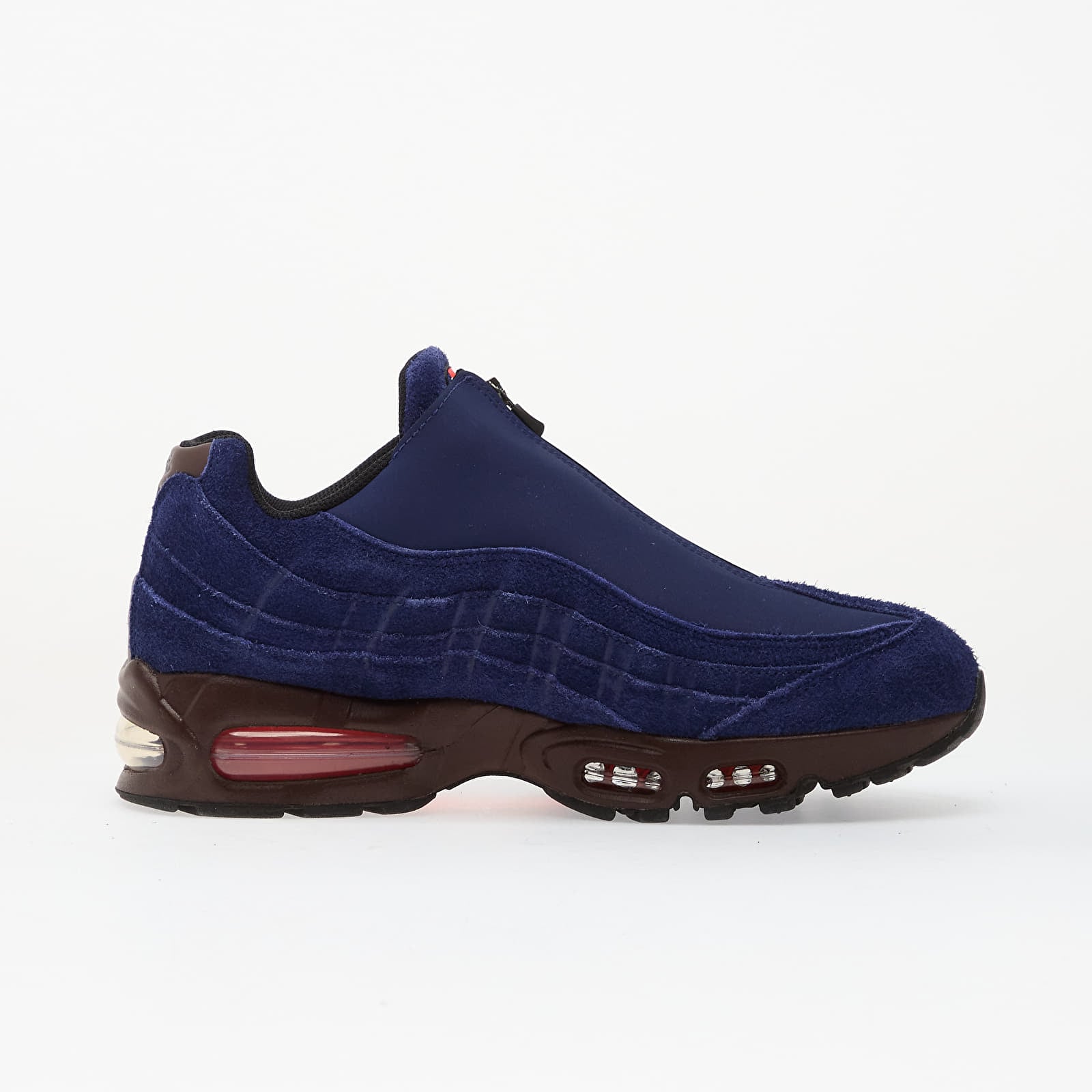 Herren Sneaker und Schuhe Nike Air Max 95 Big Bubble Loyal Blue/ Hyper Crimson-El Dorado