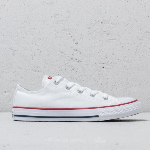 Converse youth white chuck ox top