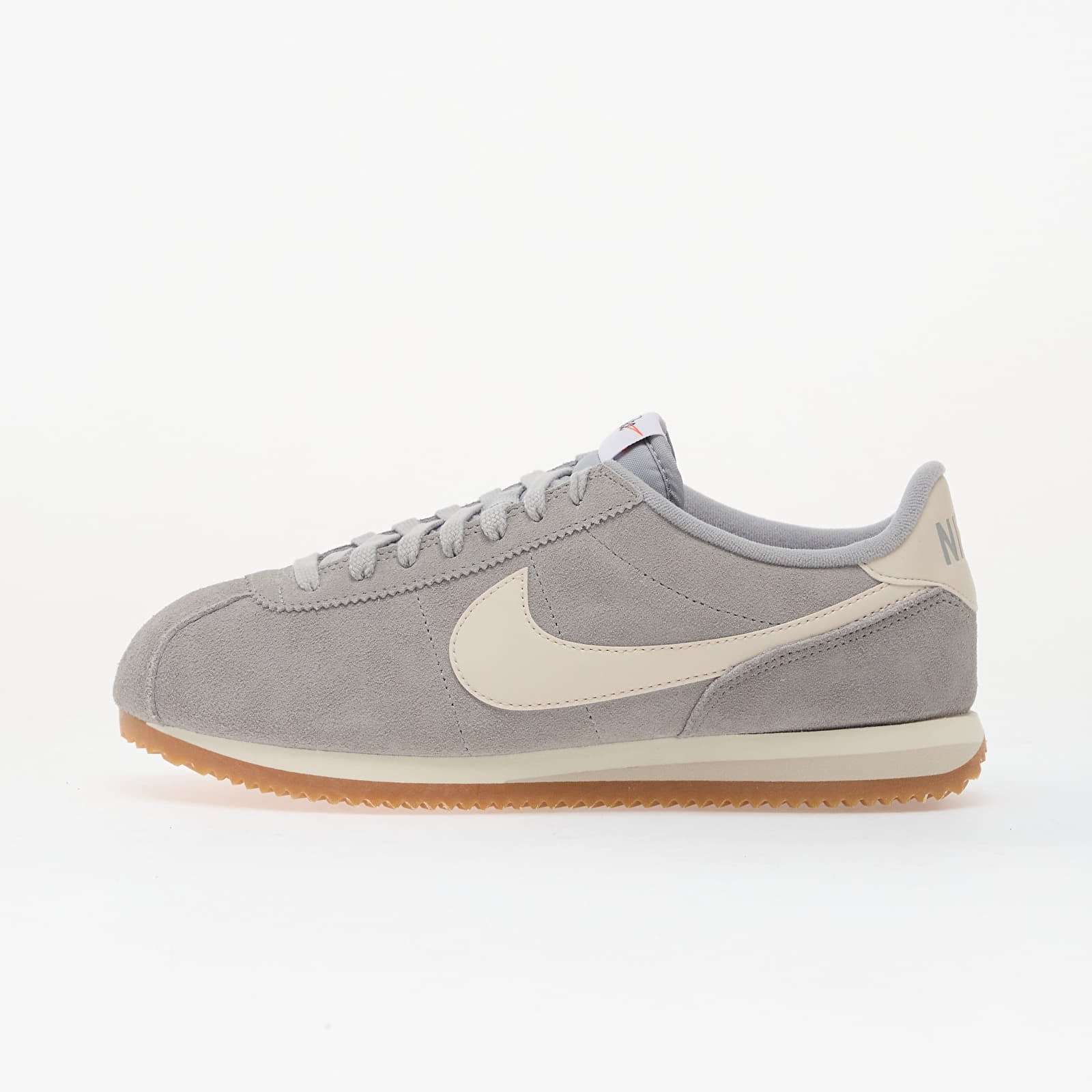 Damen Sneaker und Schuhe Nike W Cortez Lt Smoke Grey/ Lt Orewood Brn-Sail