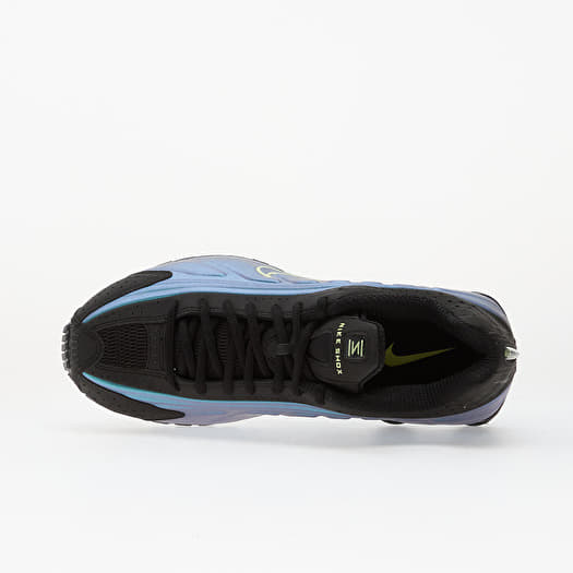 Мужская обувь Nike Shox R4 Sapphire/ Lt Liquid Lime-Pencil Point