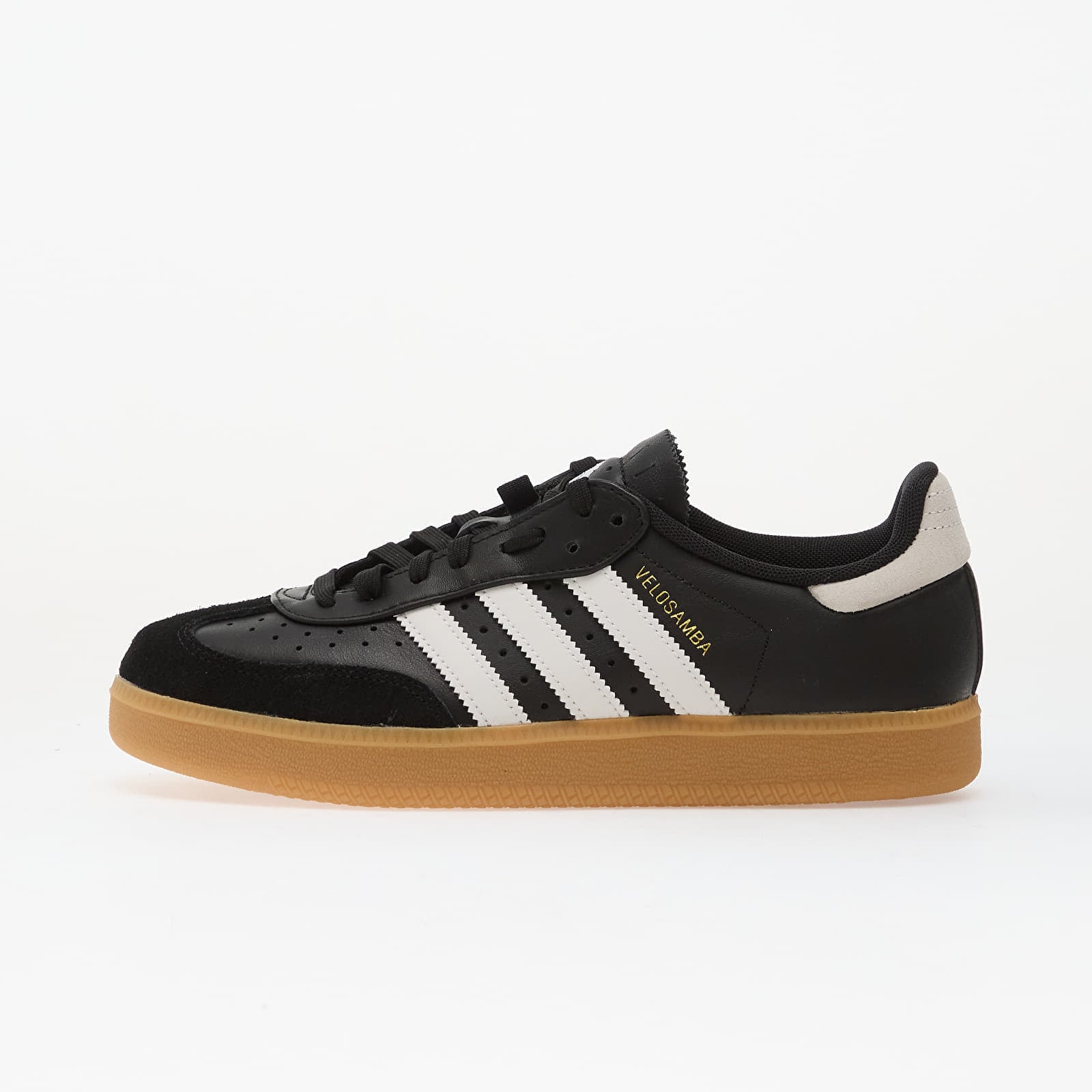 Sneakers adidas Velosamba Leather Core Black/ Ftwr White/ Gold Met. EUR 42 2/3