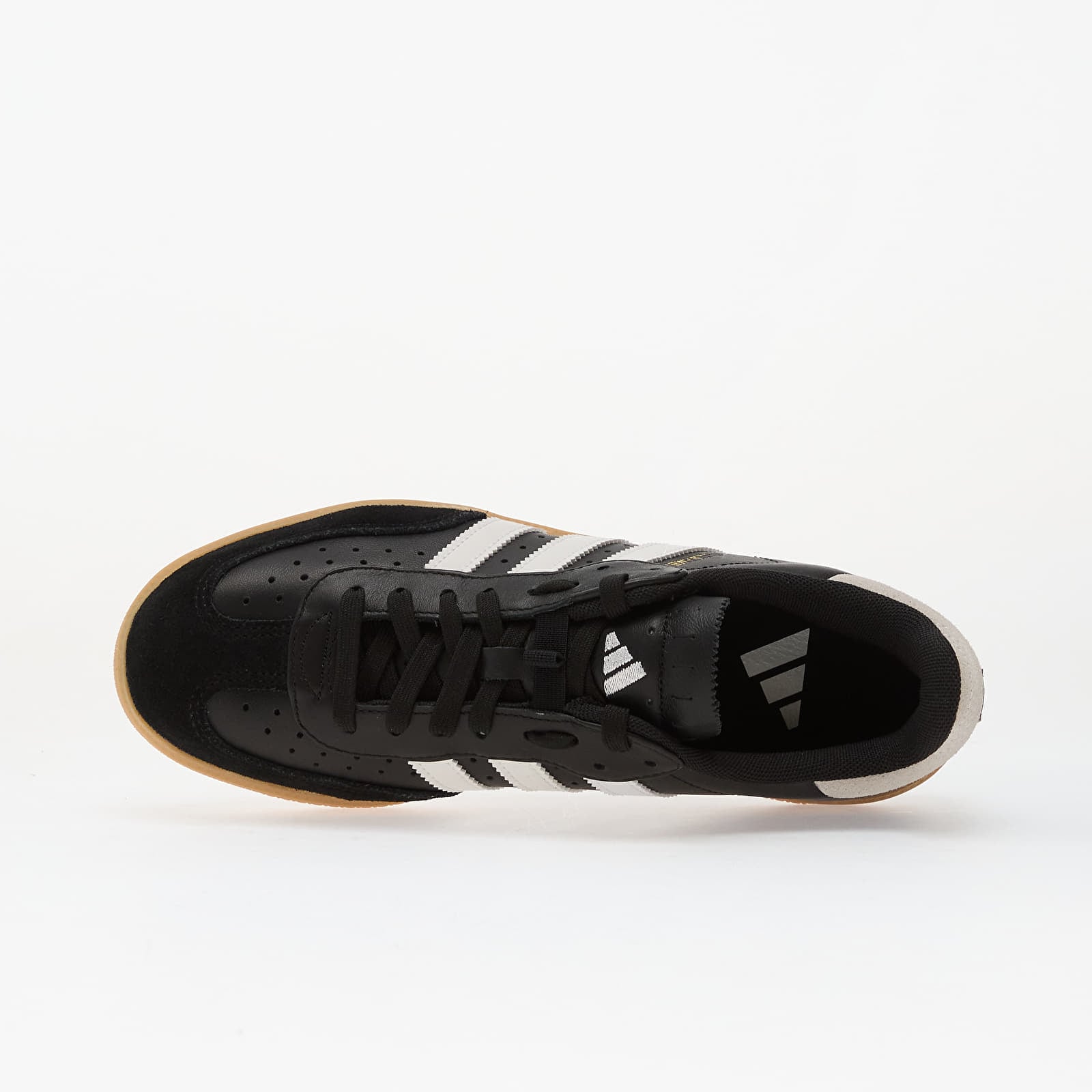 Meeste kingad adidas Velosamba Leather Core Black/ Ftwr White/ Gold Met.