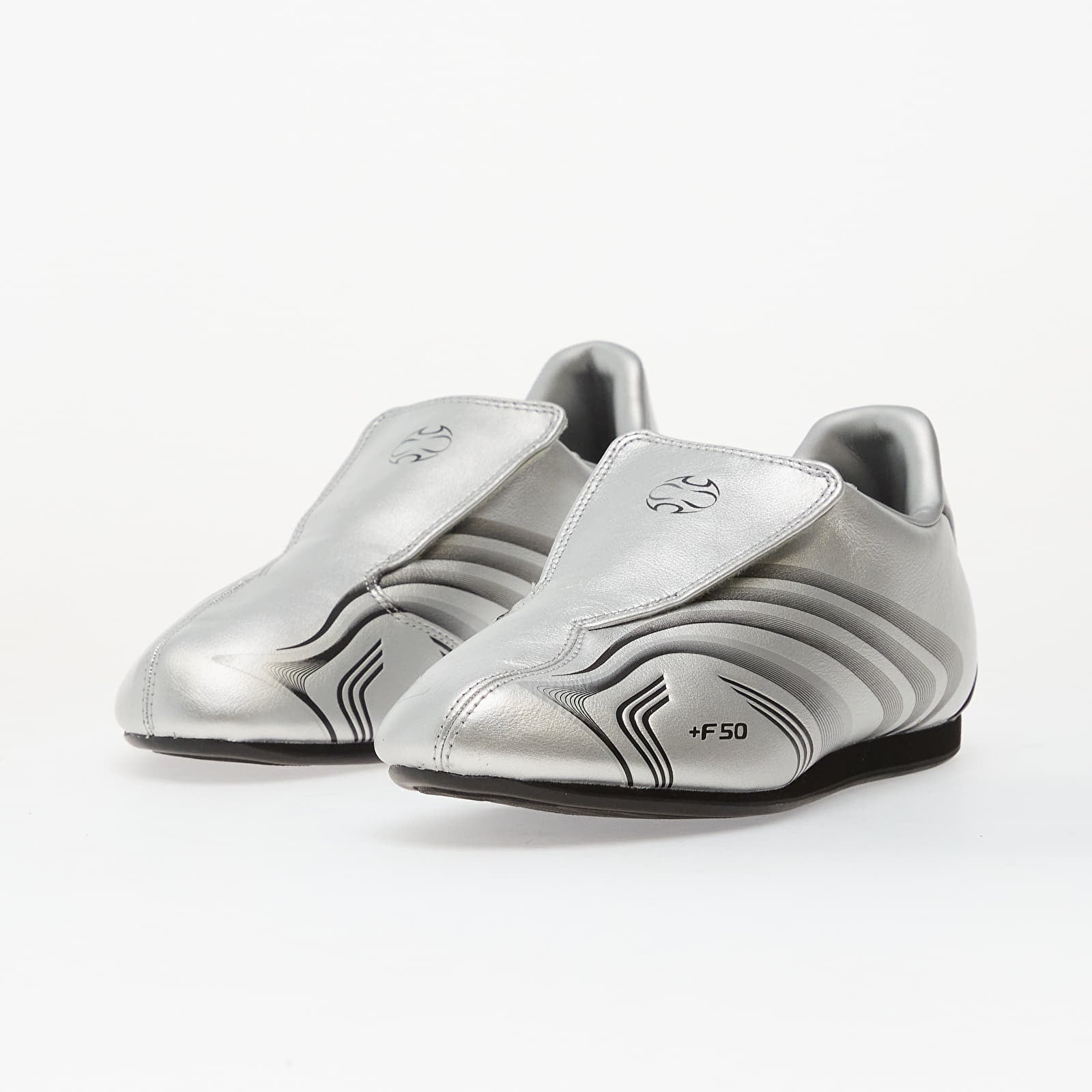 Ženske tenisice adidas Taekwondo F50 W Silver Metallic/ Core Black/ Silver Metallic