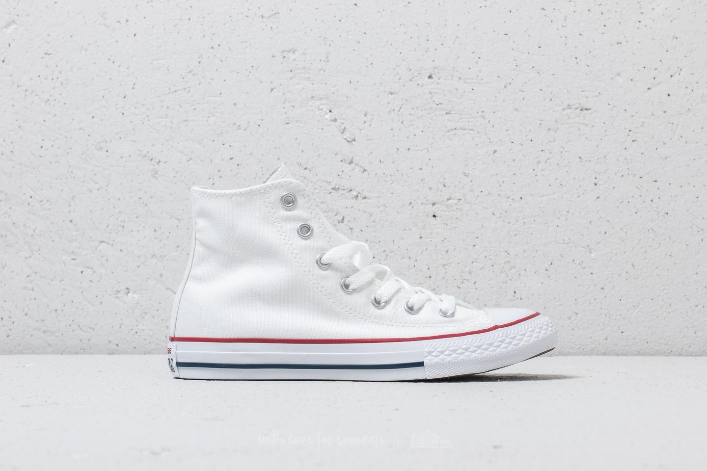 Zapatillas y zapatos para niños Converse Chuck Taylor All Star Hi Optical White