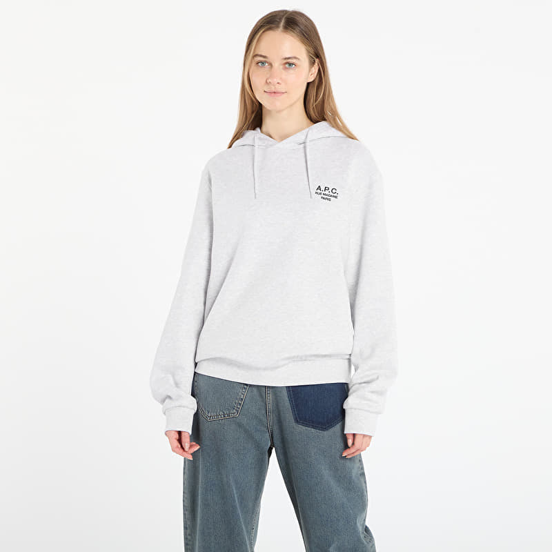 Mikina A.P.C. Standard Rue Madame UNISEX Hoodie Grey