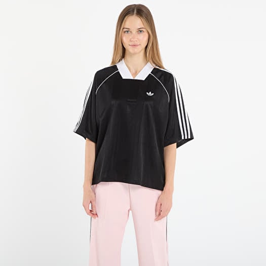 Marškinėliai adidas 3S Jaquard Tee Black