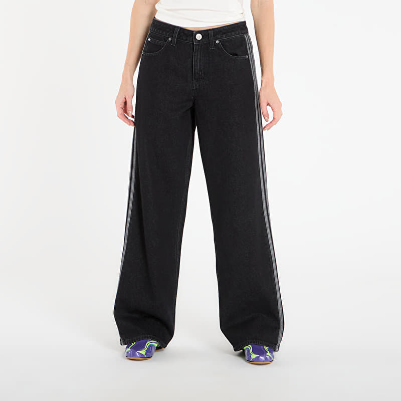 Tepláky adidas Firebirdtrack Pant Denim True Black Denim