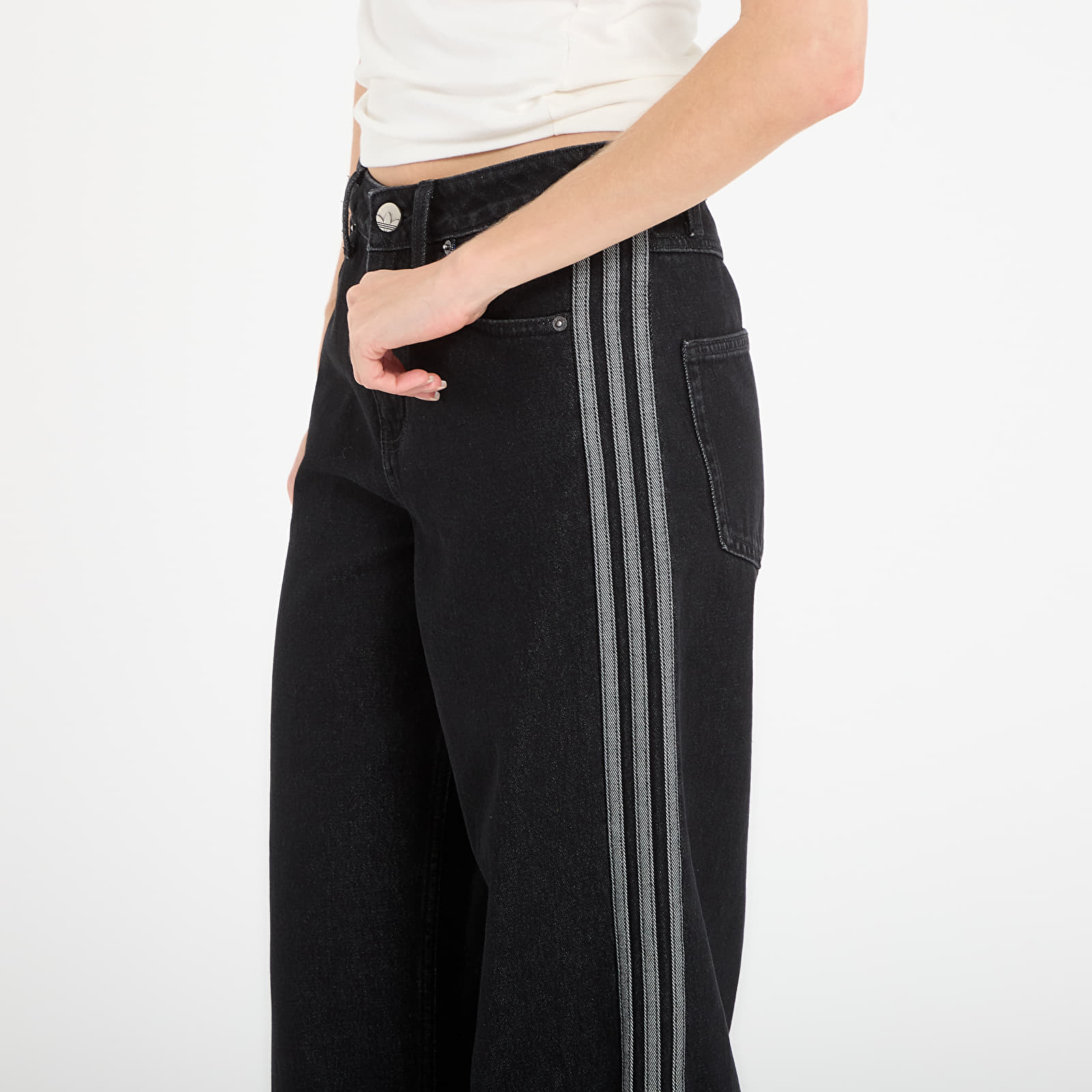 Jeans adidas Firebird Track Pants Denim Trublc