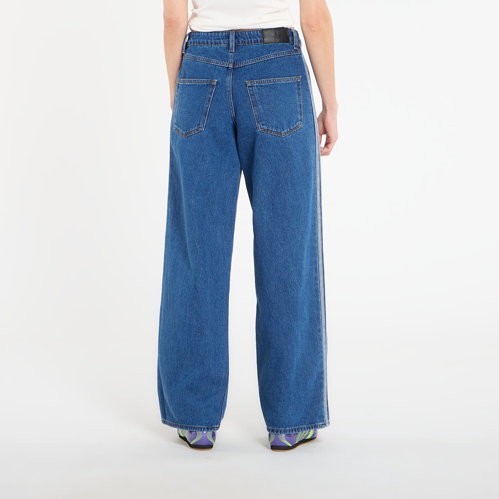 Jeans adidas Firebird Track Pants Denim Medvin