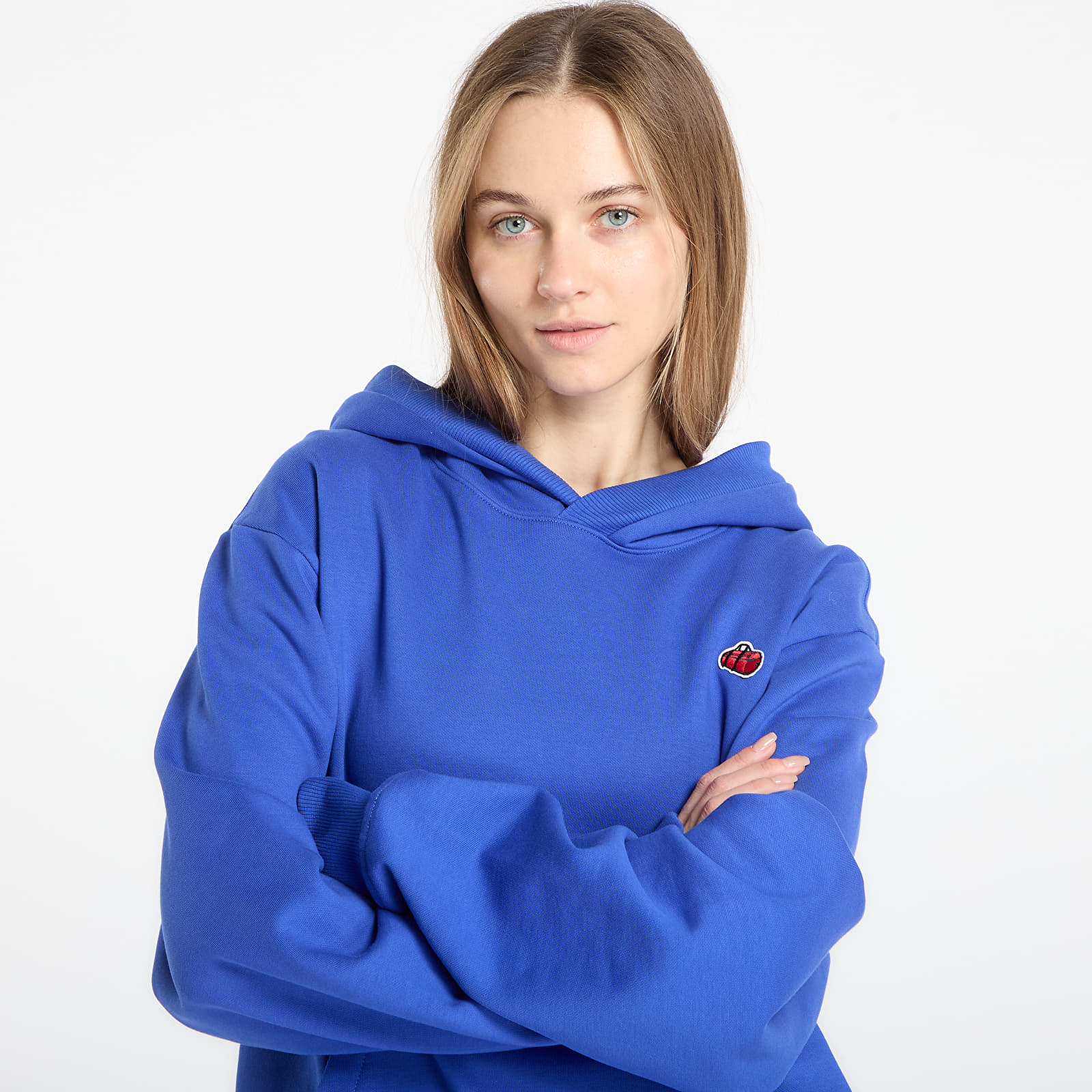 Mikiny The North Face Icon Relaxed Hoodie UNISEX TNF Blue