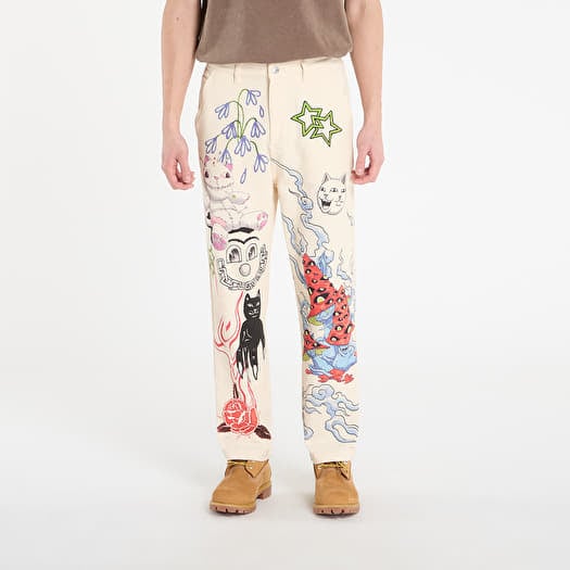 RIPNDIP Travis Pants Off White
