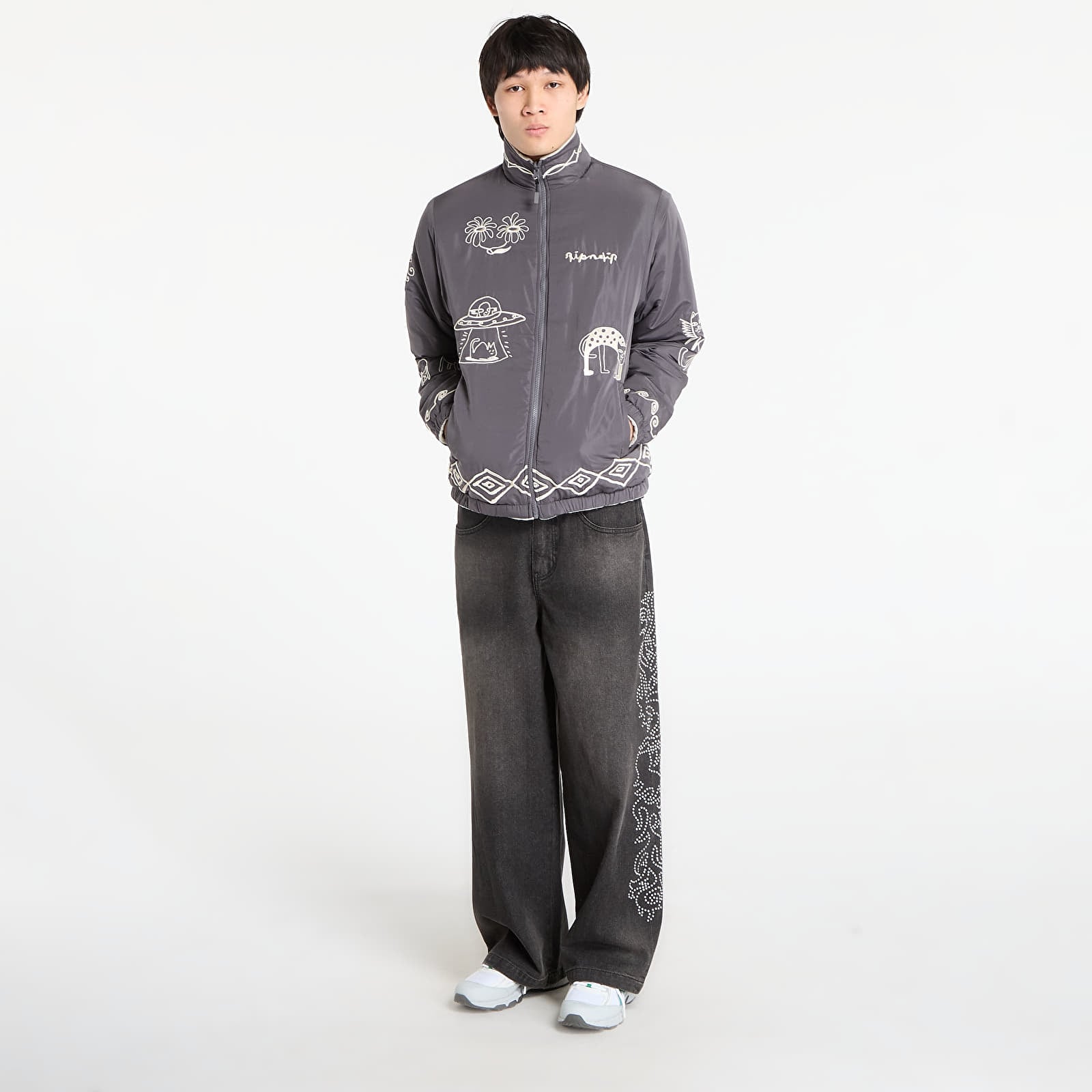 Jackor RIPNDIP Blonded Reversible Jacket Black