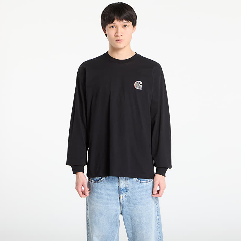 T-shirt Carhartt WIP L/S Mind Your Head T-Shirt UNISEX Black