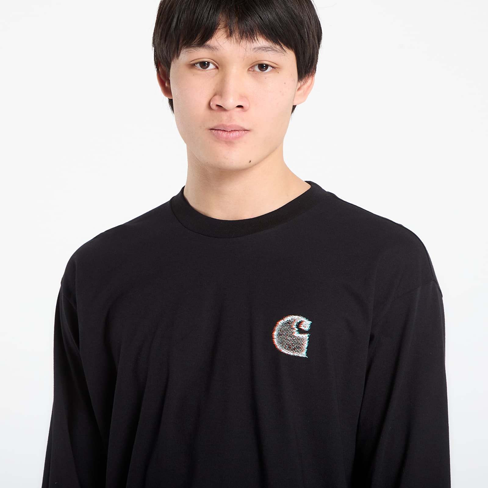 Meeste T-särgid Carhartt WIP L/S Mind Your Head T-Shirt UNISEX Black