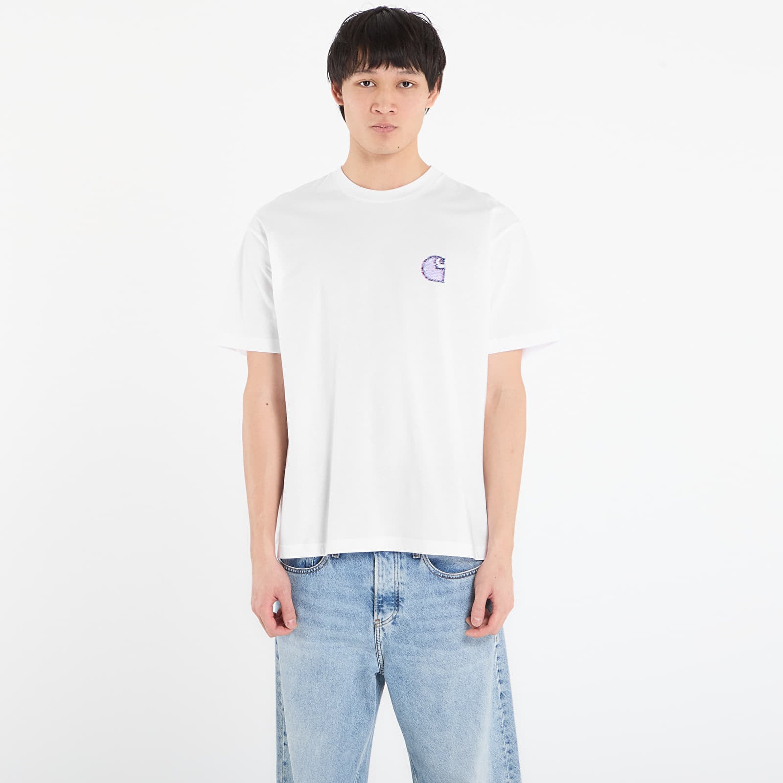 Tricou Carhartt WIP S/S Mind Your Head T-Shirt UNISEX White M