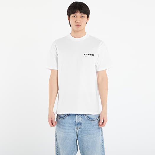 T-shirt Carhartt WIP S/S Archive Lines T-Shirt UNISEX White