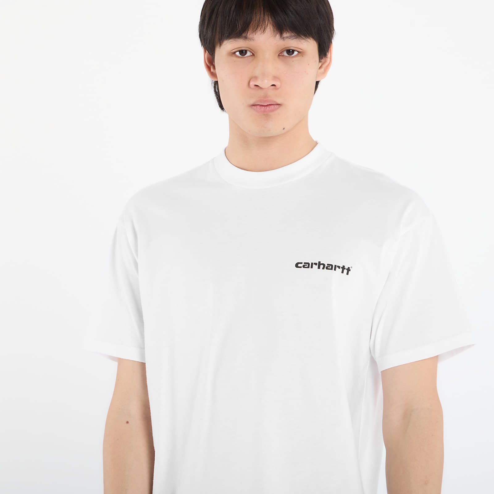 T-särgid Carhartt WIP S/S Archive Lines T-Shirt UNISEX White