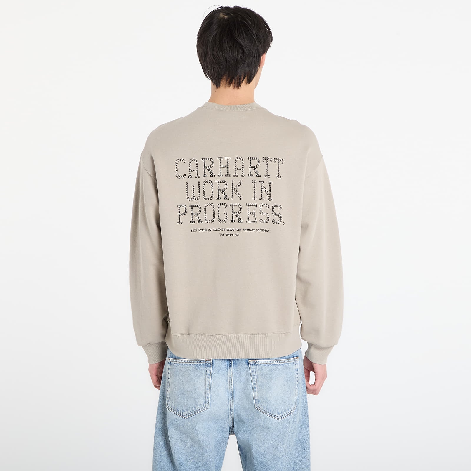 Dukserice Carhartt WIP Punched Sweat UNISEX Puddle