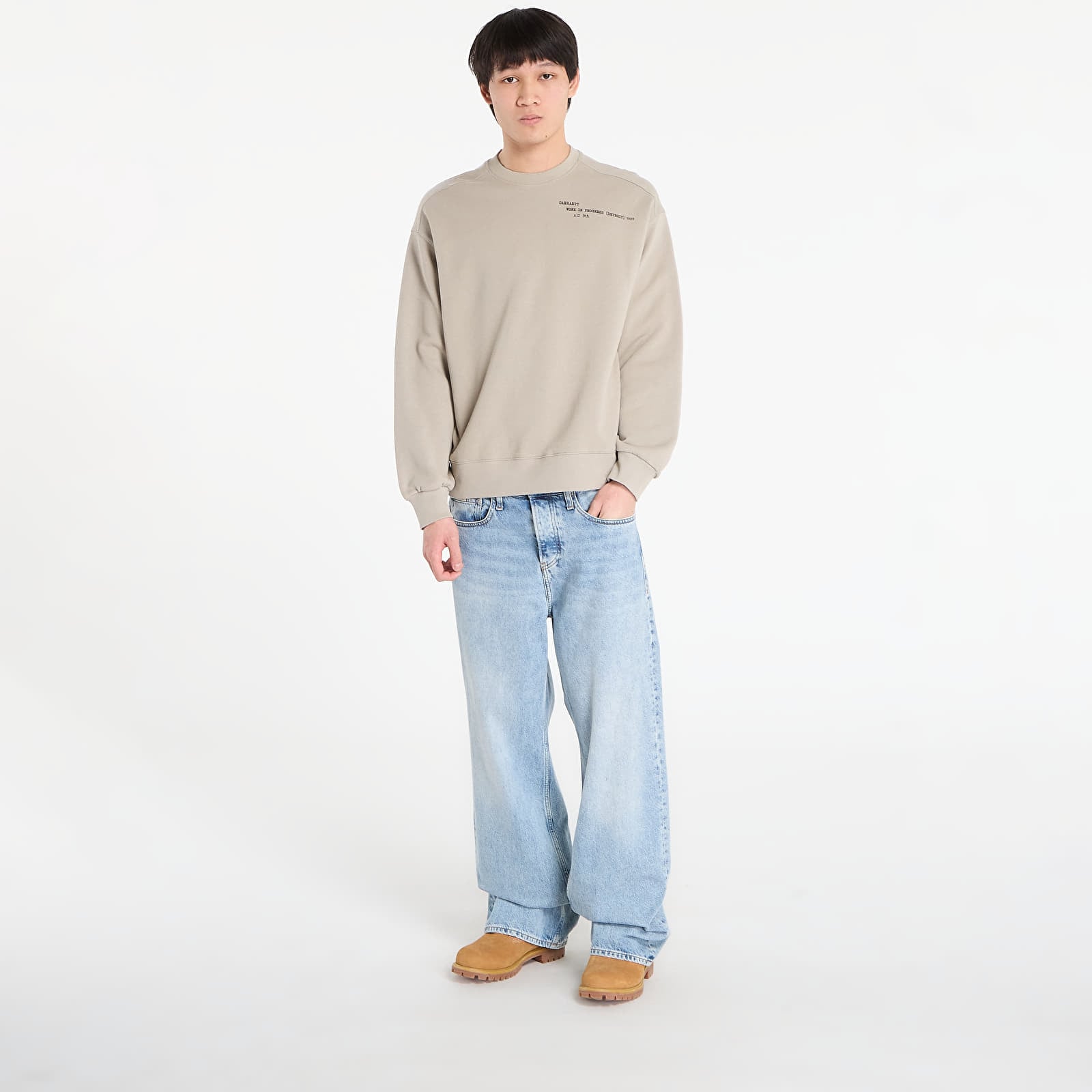 Dukserice Carhartt WIP Punched Sweat UNISEX Puddle