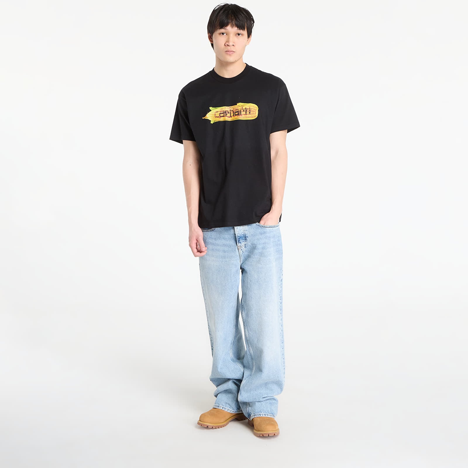T-särgid Carhartt WIP S/S Hot Cob T-Shirt UNISEX Black