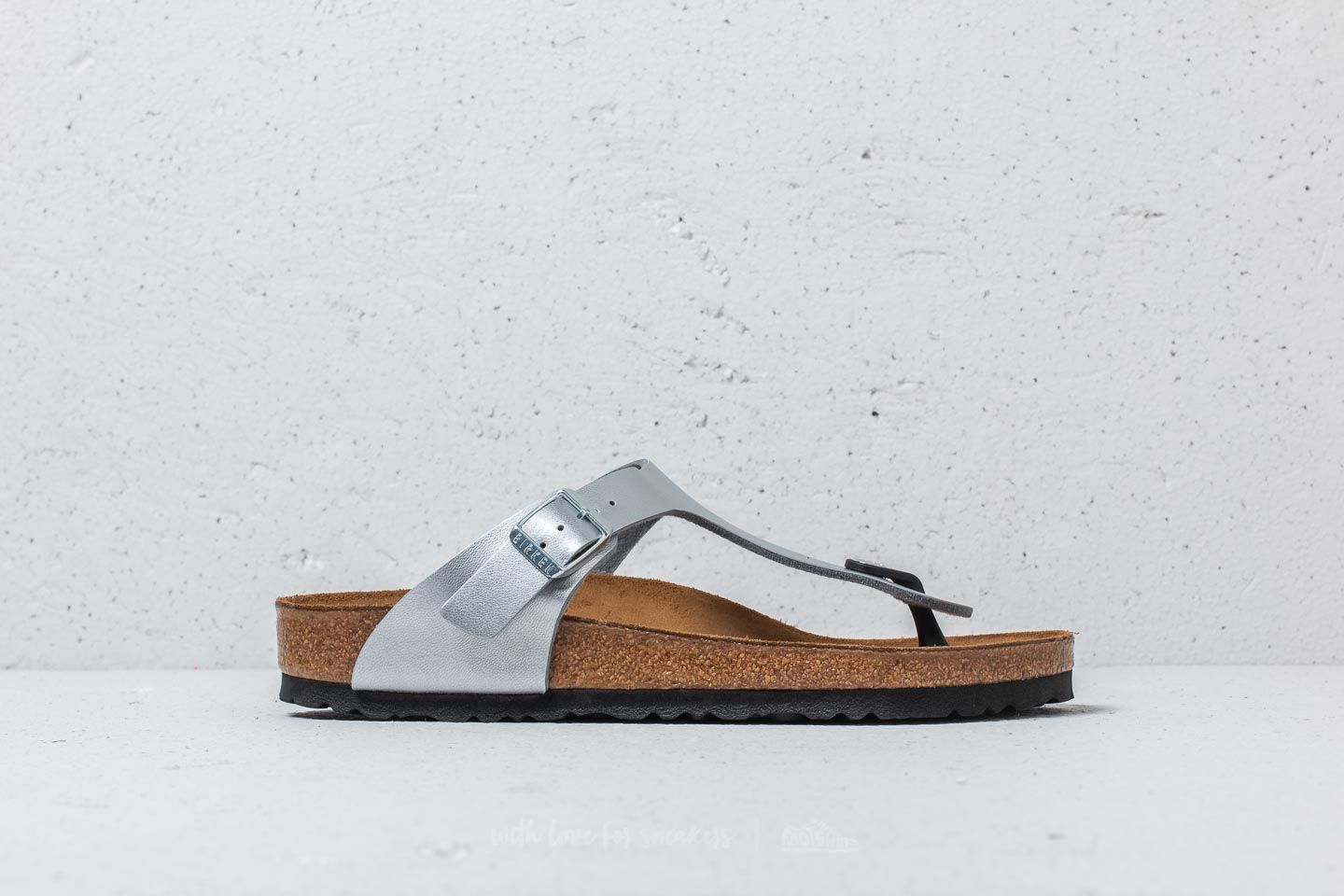 Női cipők Birkenstock Gizeh BS Silver