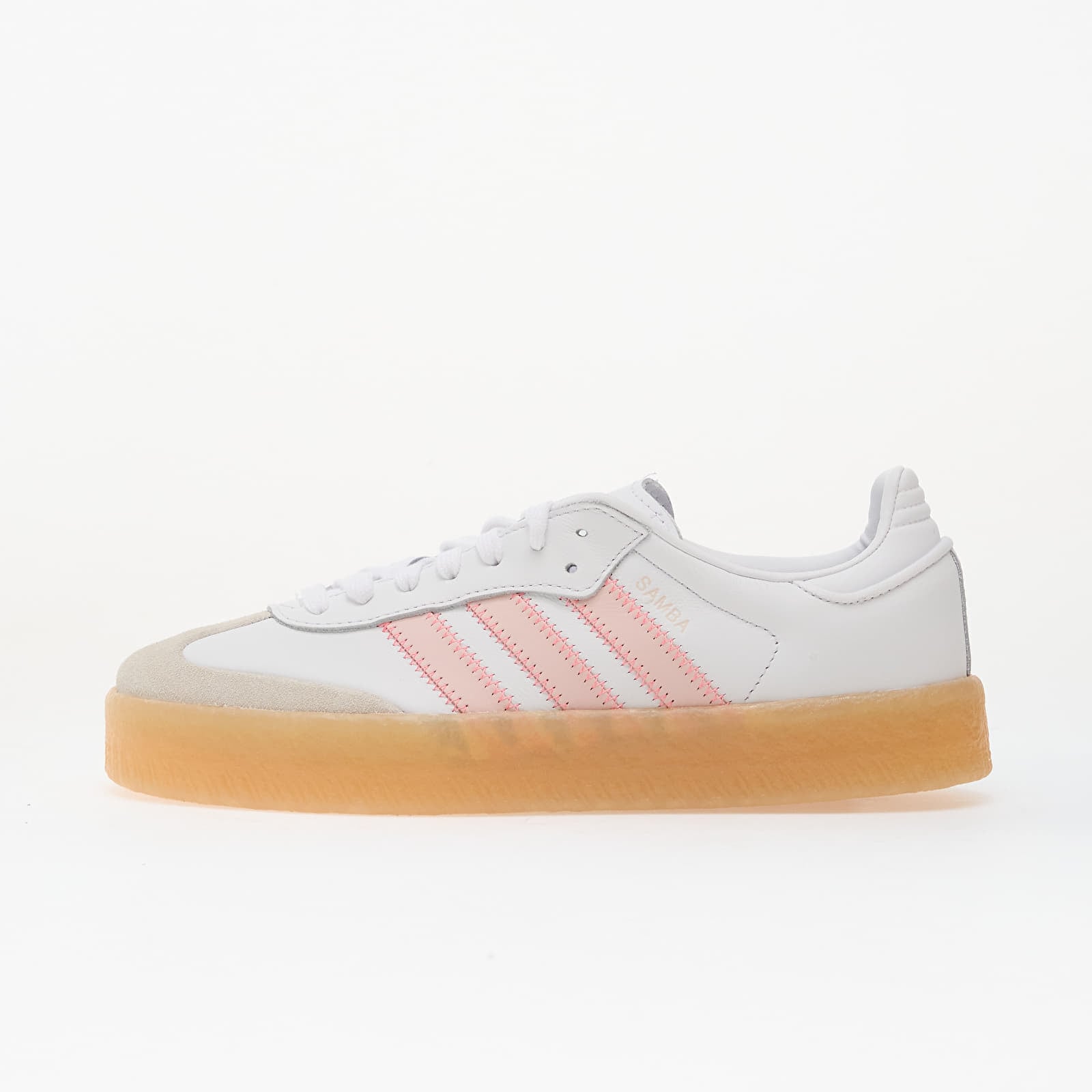 Levně Tenisky adidas Sambae Ftwr White/ Sandy Pink/ Semi Flash Red