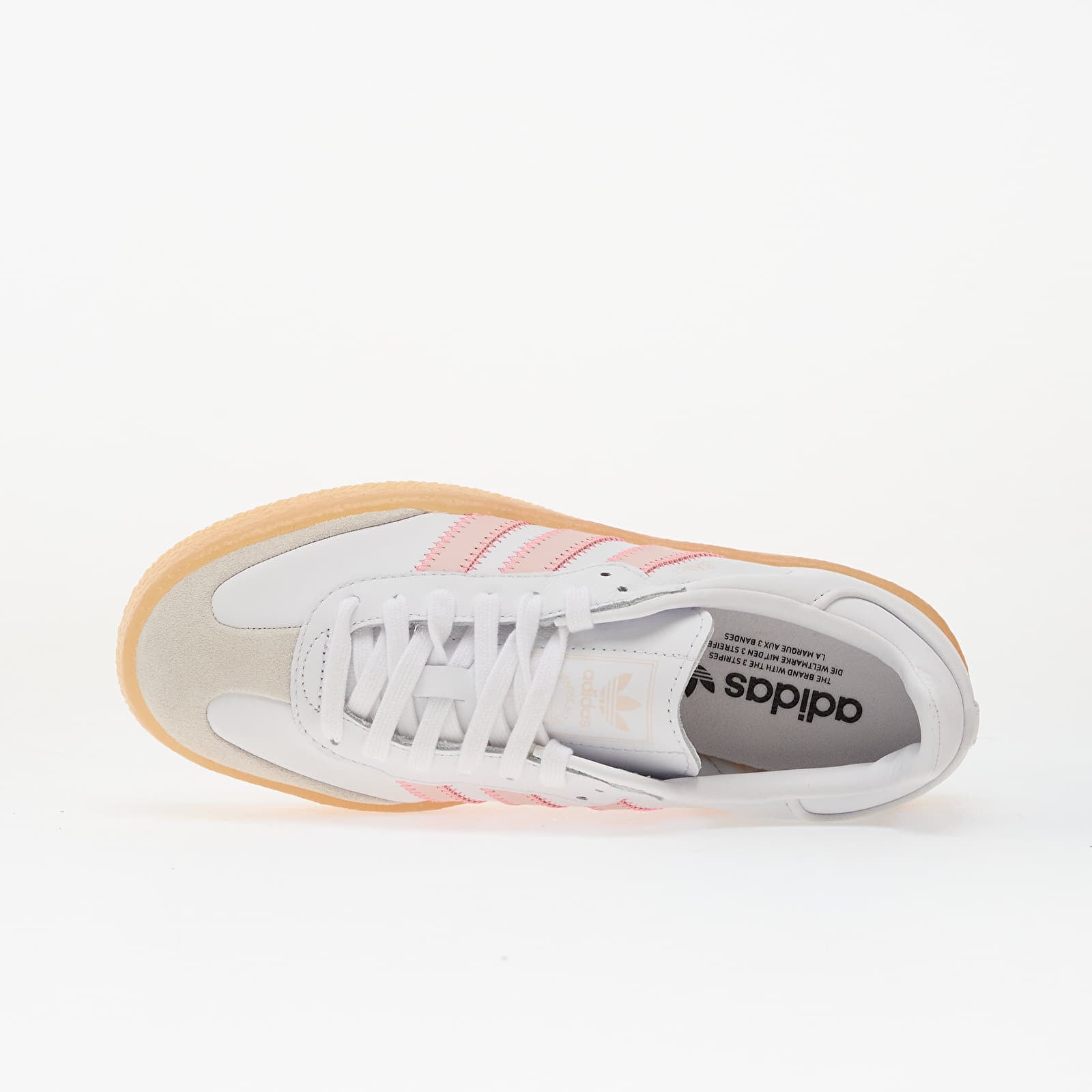 Ženski čevlji adidas Sambae Ftwr White/ Sandy Pink/ Semi Flash Red