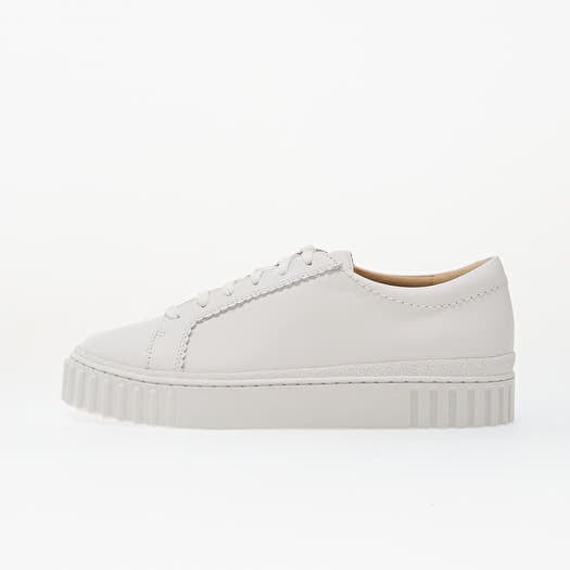Clarks Mayhill Walk White Leather