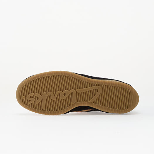 Womens Meridor Lo Black Combination Suede Trainers | Clarks