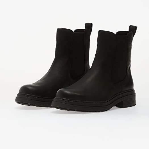 Clarks Orinoco Club dames korte schacht laarzen,Schwarz Black Leather,37.5 EU