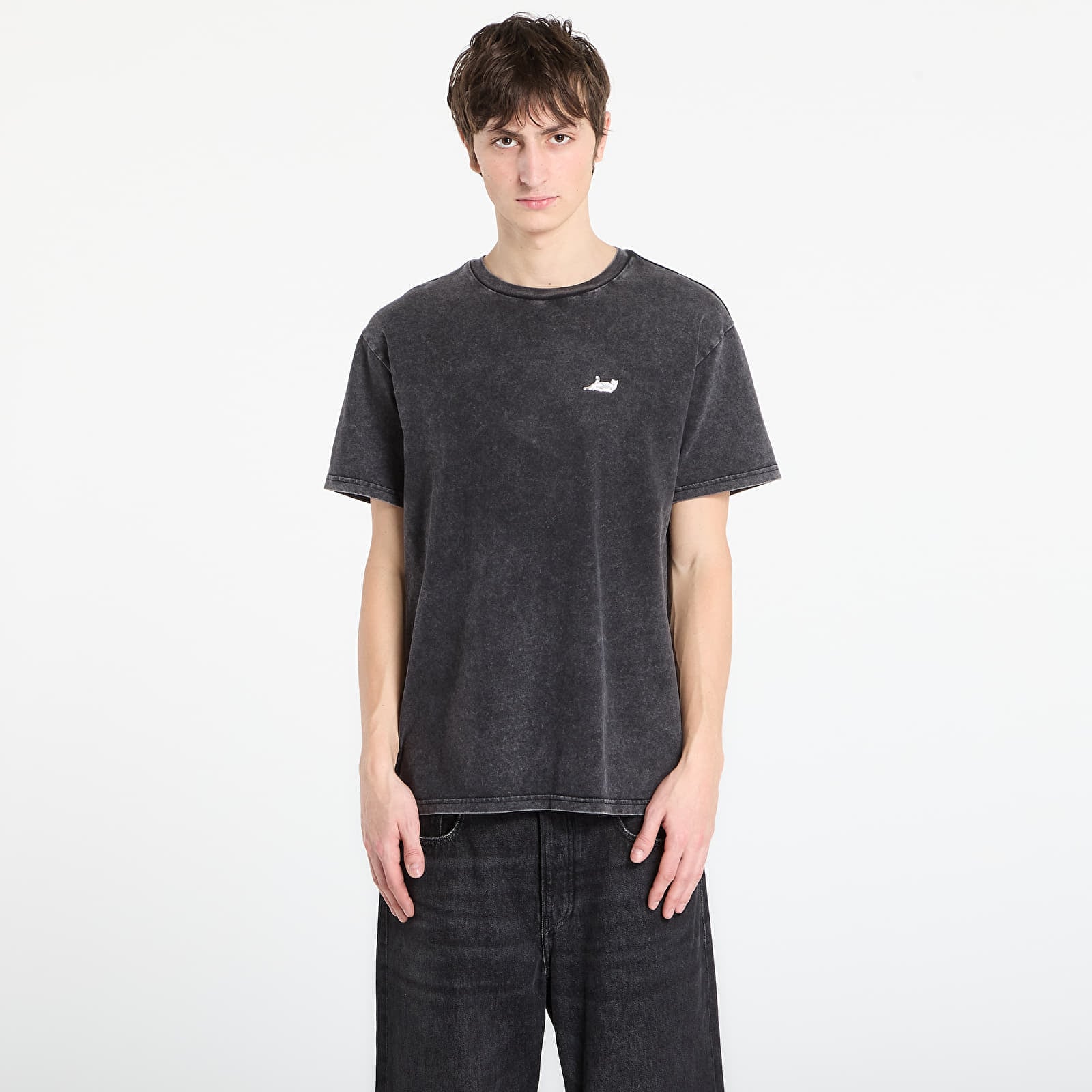 Tricou RIPNDIP Castanza Short Sleeve Tee Black Vintage Wash S