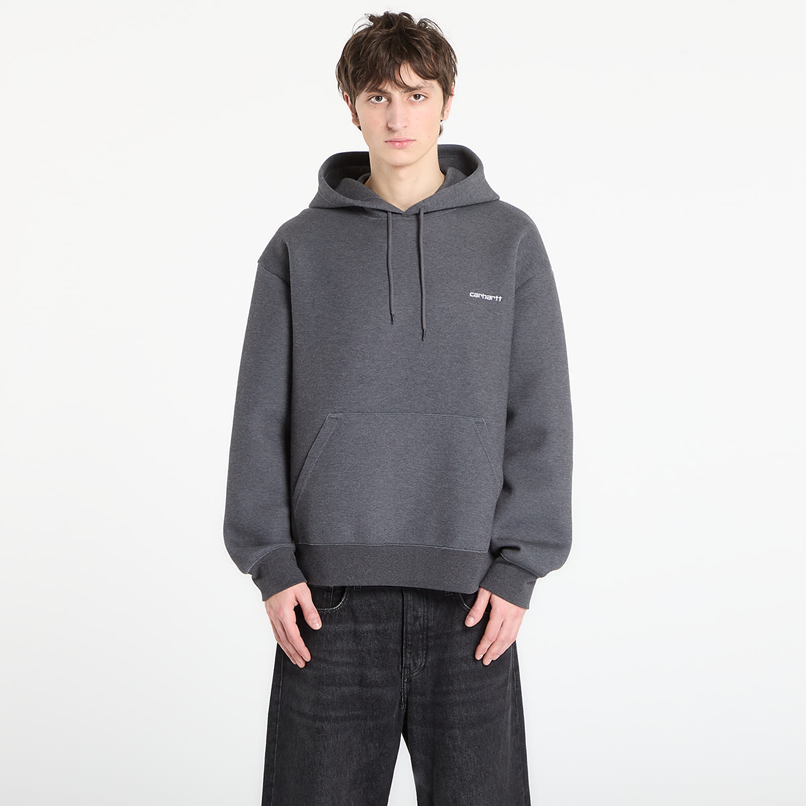 Sweatshirt Carhartt WIP Hooded Alda Sweat UNISEX Black/ White M